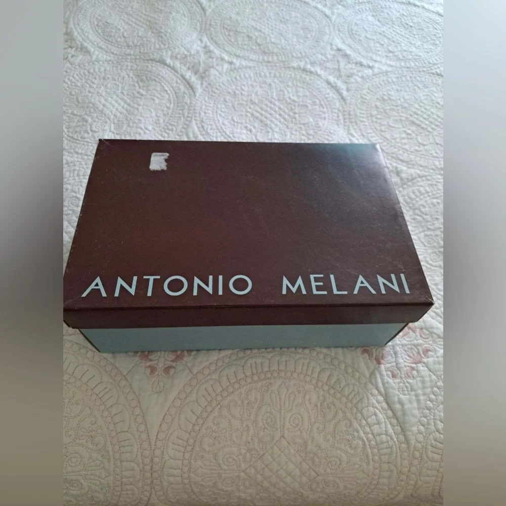 Brand New, Never Worn Metallic, Patent Leather, Sandal Heels - Picture 12 of 13